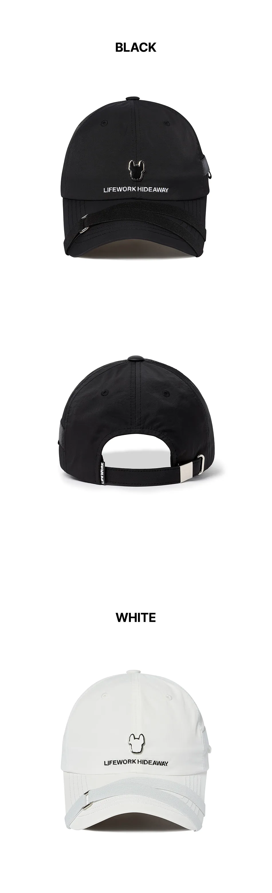 JuzBeauty_JuzBeautyMalaysia_JuzPretty_Authentic_Kbeauty_Malaysia_Skin_Care_Cosmetics_K-Beauty_Health_Care_korean_streetwear_US_Luxury_LIFEWORK New Technical Webbing Soft Ball Cap LW265CP203 帽10