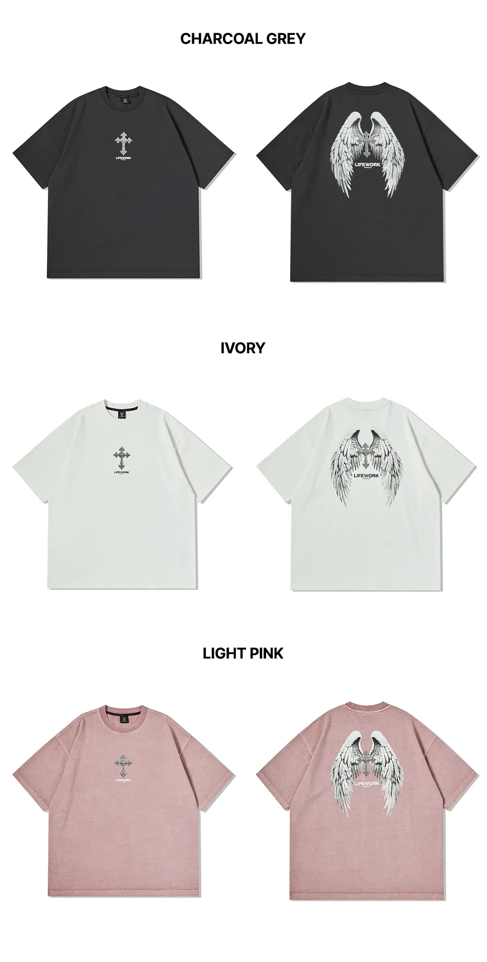 JuzBeauty_JuzBeautyMalaysia_JuzPretty_Authentic_Kbeauty_Malaysia_Skin_Care_Cosmetics_K-Beauty_Health_Care_korean_streetwear_US_Luxury_LIFEWORK Garment Chrome Short Sleeve T-Shirt Tee LW252TS416 上衣6