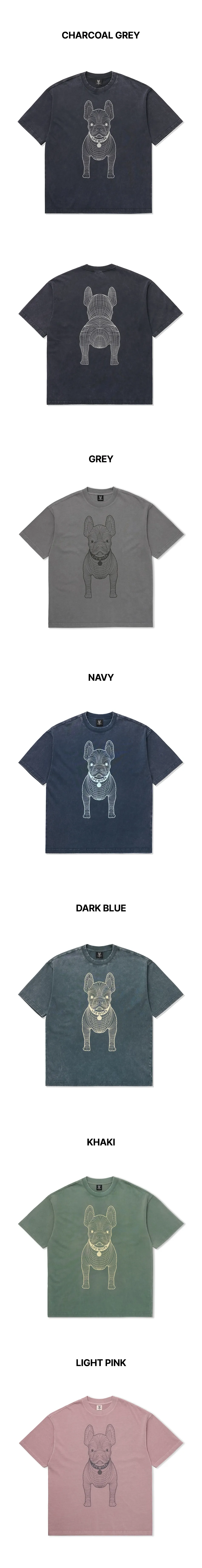 JuzBeauty_JuzBeautyMalaysia_JuzPretty_Authentic_Kbeauty_Malaysia_Skin_Care_Cosmetics_K-Beauty_Health_Care_korean_streetwear_US_Luxury_LIFEWORK Garment-dyed Big Radog Short Sleeve T-Shirt Tee LW265TS991 上衣10