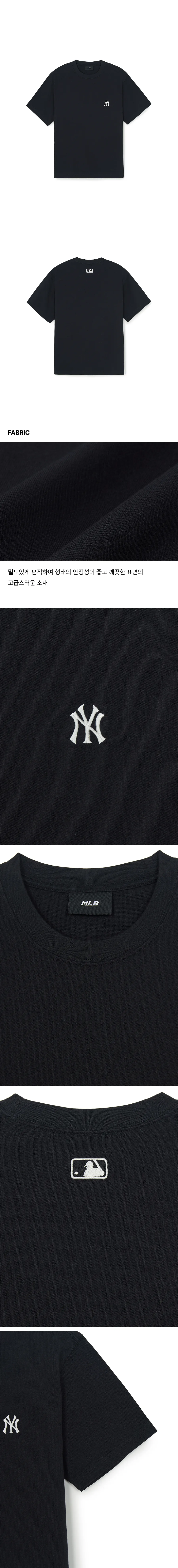 JuzBeauty_JuzBeautyMalaysia_JuzPretty_Authentic_Kbeauty_Malaysia_Skin_Care_Cosmetics_K-Beauty_Health_Care_korean_streetwear_US_Luxury_MLB Basic Heavyweight Oversized Short-sleeve T-shirt Tee 3ATSB0263 上衣6