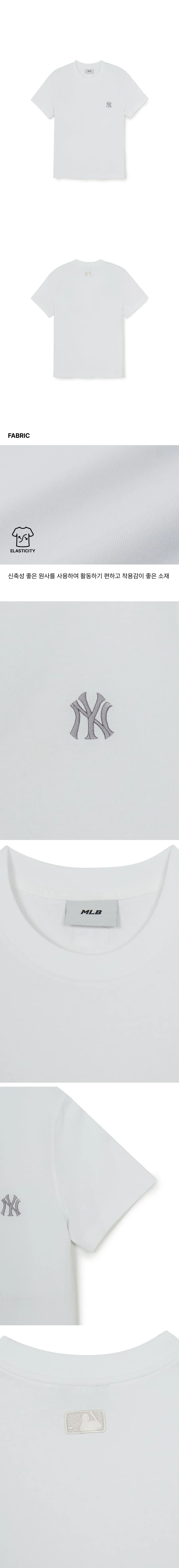 JuzBeauty_JuzBeautyMalaysia_JuzPretty_Authentic_Kbeauty_Malaysia_Skin_Care_Cosmetics_K-Beauty_Health_Care_korean_streetwear_US_Luxury_MLB Basic Comfortable Fit Short Sleeve T-Shirt Tee 3ATSB0163 上衣12