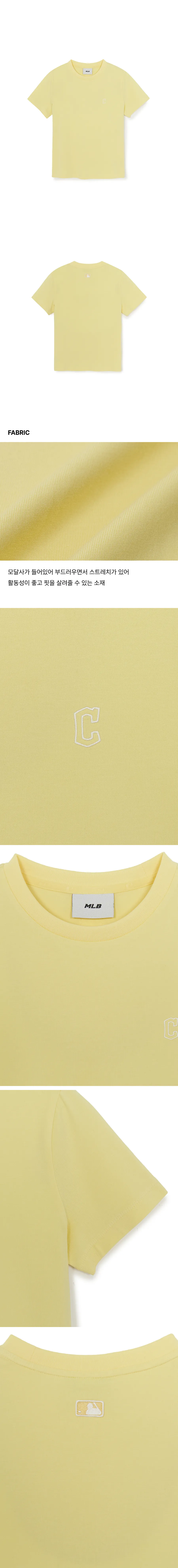 JuzBeauty_JuzBeautyMalaysia_JuzPretty_Authentic_Kbeauty_Malaysia_Skin_Care_Cosmetics_K-Beauty_Health_Care_korean_streetwear_US_Luxury_MLB Women's Basic Slim Fit Cleveland Guardians Short Sleeve&nbsp;T-shirt Tee 3FTSB5063 女款上衣8