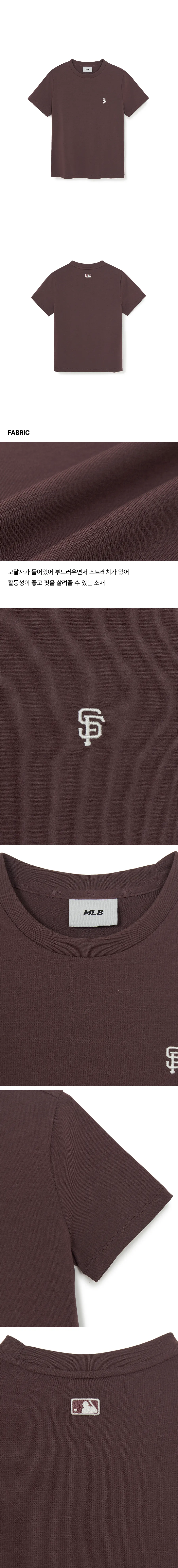 JuzBeauty_JuzBeautyMalaysia_JuzPretty_Authentic_Kbeauty_Malaysia_Skin_Care_Cosmetics_K-Beauty_Health_Care_korean_streetwear_US_Luxury_MLB Women's Basic Slim Fit Cleveland Guardians Short Sleeve&nbsp;T-shirt Tee 3FTSB5063 女款上衣5