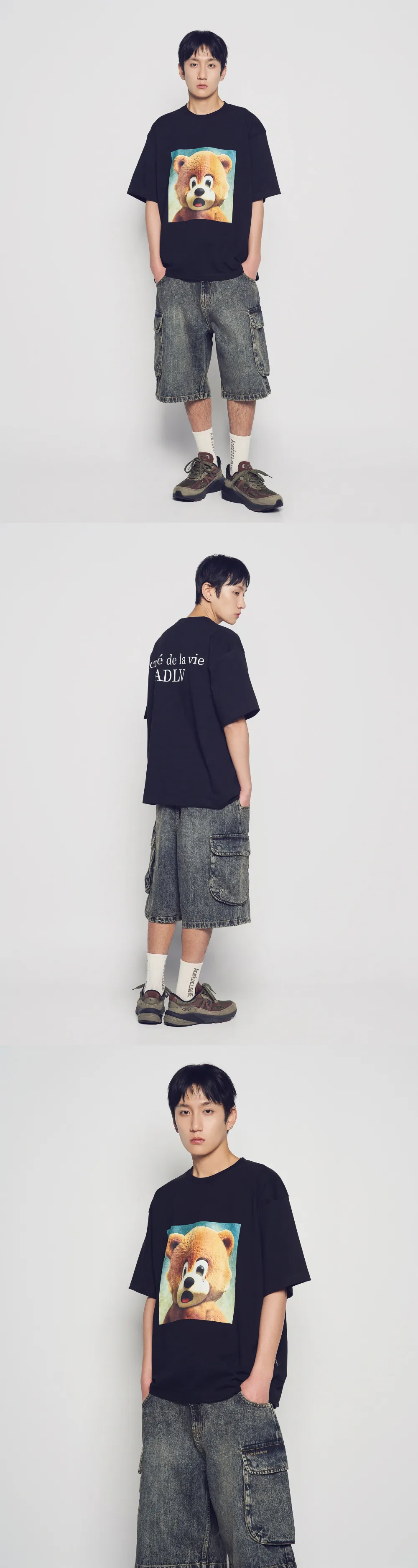 ADLV AC Bear Baby Face Jewelry Short Sleeve T-Shirt Tee 上衣4