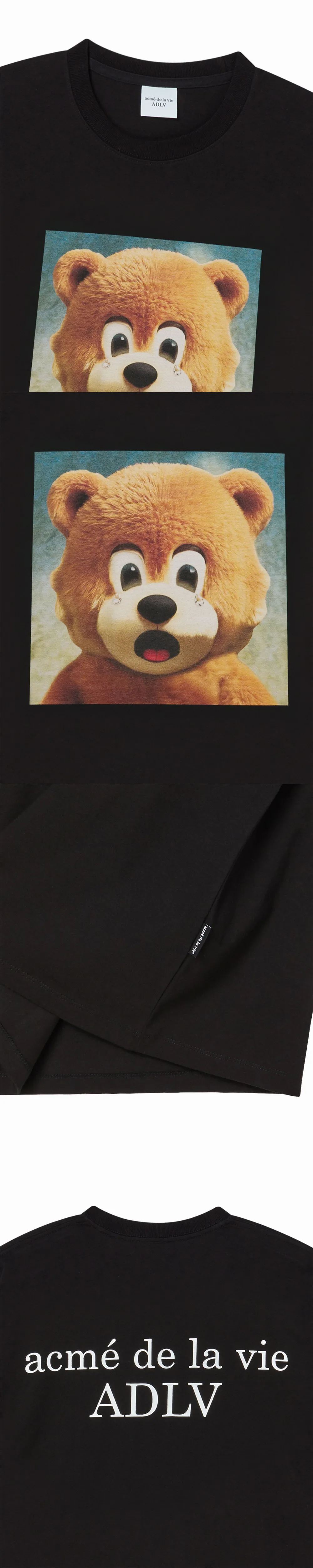 ADLV AC Bear Baby Face Jewelry Short Sleeve T-Shirt Tee 上衣3