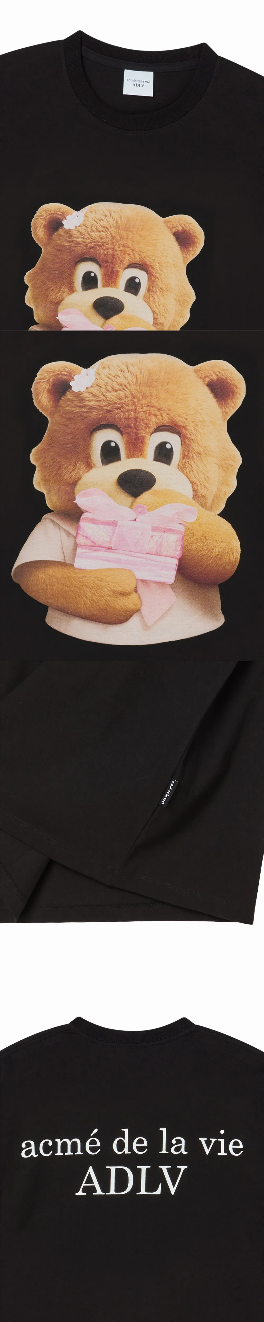 JuzBeauty_JuzBeautyMalaysia_JuzPretty_Authentic_Kbeauty_Malaysia_Skin_Care_Cosmetics_K-Beauty_Health_Care_korean_streetwear_US_Luxury_ADLV AC Bear Baby Face Gift Short Sleeve T-Shirt Tee 上衣3