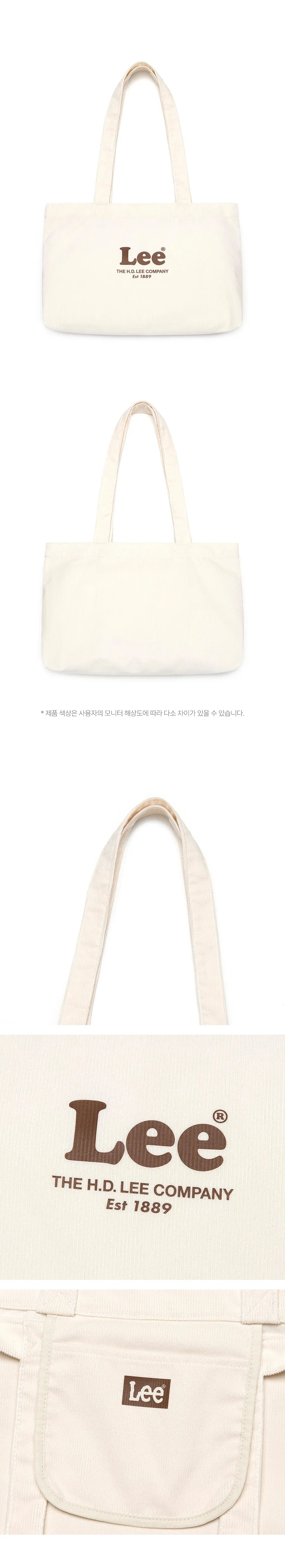 JuzBeauty_JuzBeautyMalaysia_JuzPretty_Authentic_Kbeauty_Malaysia_Skin_Care_Cosmetics_K-Beauty_Health_Care_korean_streetwear_US_Luxury_LEE LE2503BG10 Vintage Logo Corduroy Eco Bag 包20