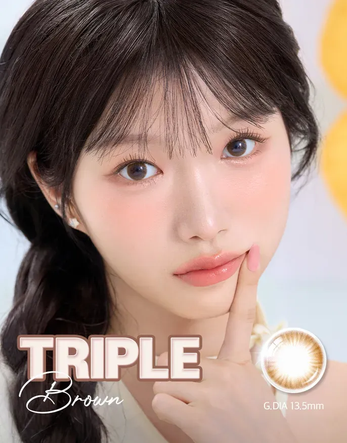 JuzBeauty_JuzBeautyMalaysia_JuzPretty_Authentic_Kbeauty_Malaysia_Skin_Care_Cosmetics_K-beauty_Health_Care_korean_streetwear_OLENS Triple Contact Lens 月抛隐形眼镜 美瞳 16
