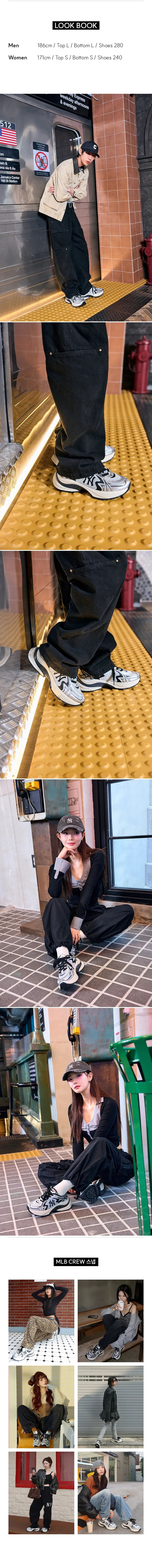 JuzBeauty_JuzBeautyMalaysia_JuzPretty_Authentic_Kbeauty_Malaysia_Skin_Care_Cosmetics_K-Beauty_Health_Care_korean_streetwear_US_Luxury_MLB Curve Runner New York Yankees Shoes 张凌赫同款老爹鞋6