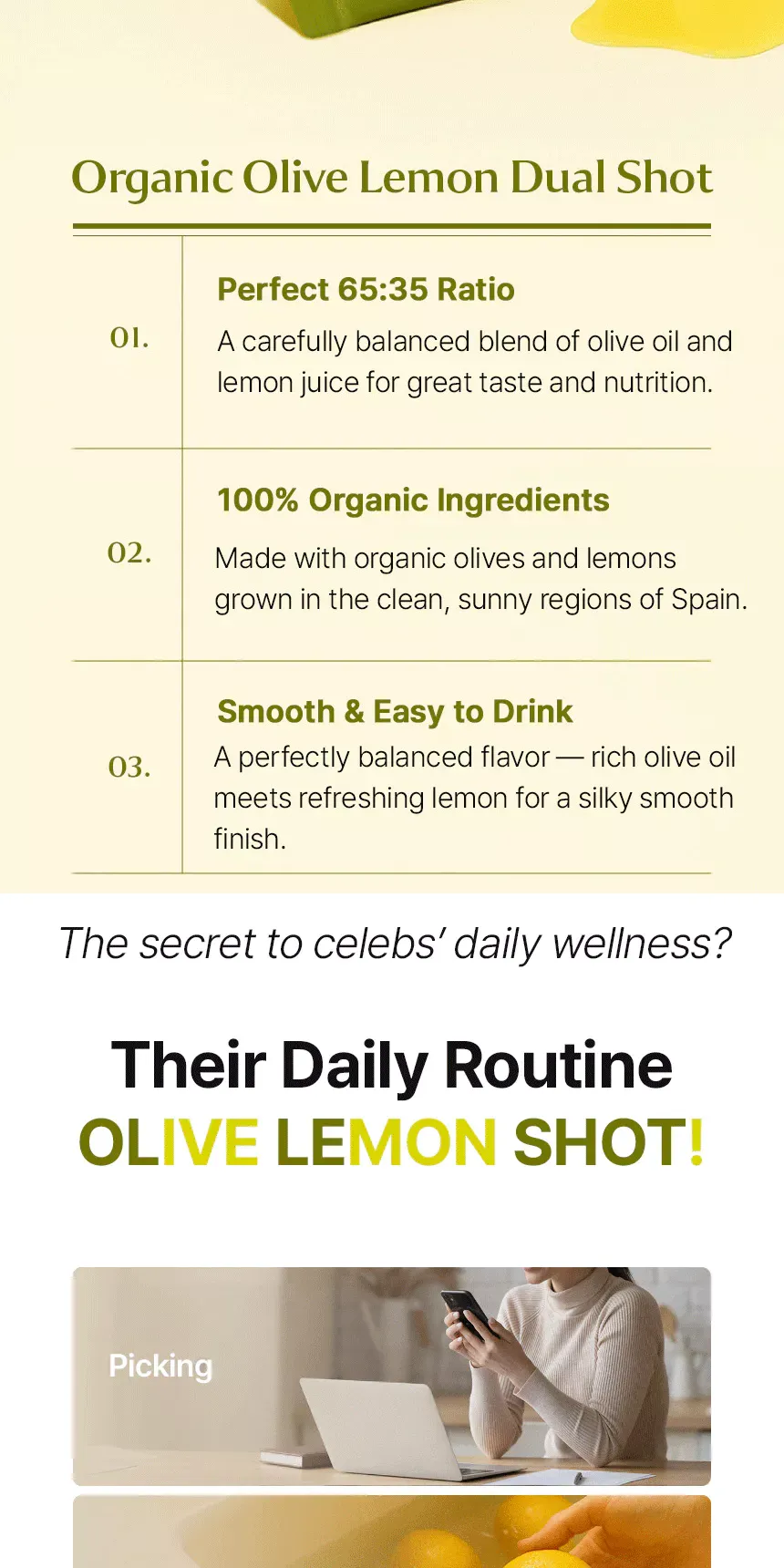 JuzBeauty_JuzBeautyMalaysia_JuzPretty_Authentic_Kbeauty_Malaysia_Skin_Care_Cosmetics_K-beauty_Health_Care_korean_streetwear_NUTRIONE BB LAB Organic Olive Lemon Duo Shot BBLAB 橄榄柠檬双萃饮10