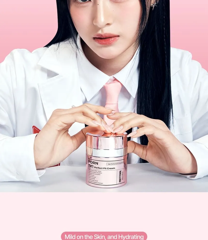 JuzBeauty_JuzBeautyMalaysia_JuzPretty_Authentic_Kbeauty_Malaysia_Skin_Care_Cosmetics_K-beauty_Health_Care_korean_streetwear_PRETTYSKIN PDRN TX1 Perfect Fit Cream TX1 粉PDRN面霜24