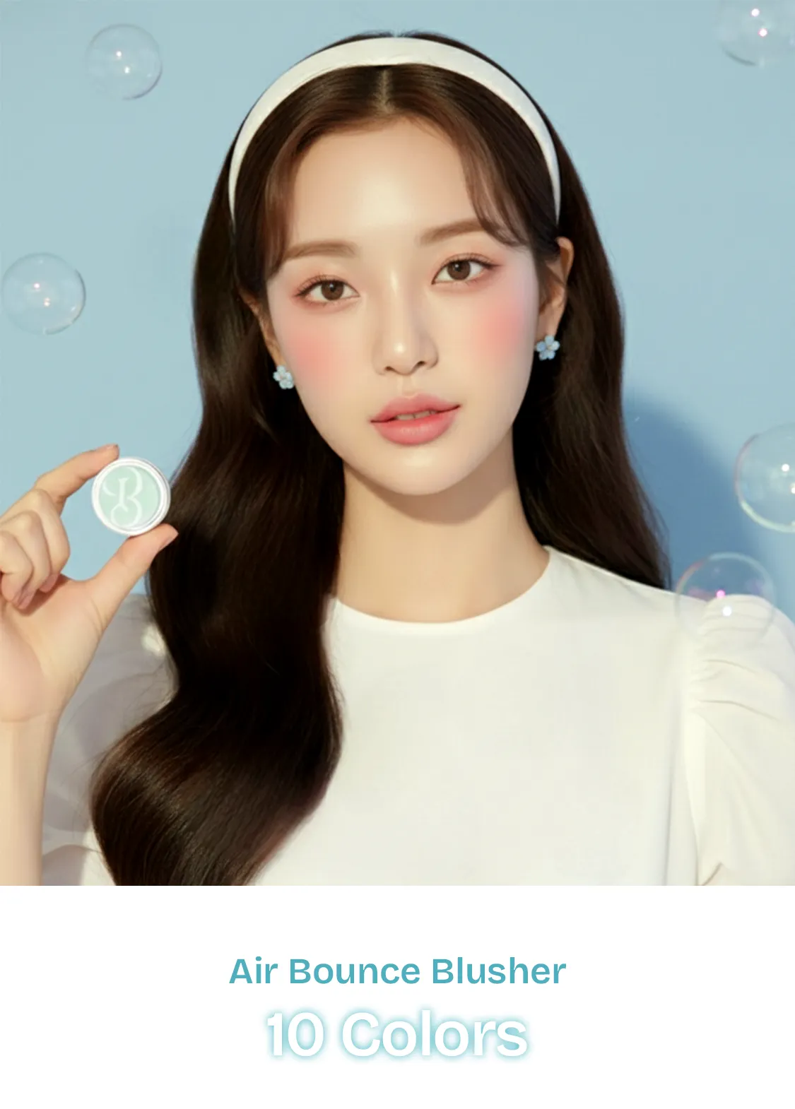 JuzBeauty_JuzBeautyMalaysia_JuzPretty_Authentic_Kbeauty_Malaysia_Skin_Care_Cosmetics_K-beauty_Health_Care_korean_streetwear_LIKEBEL Air Bounce Blusher 空气感腮红膏24