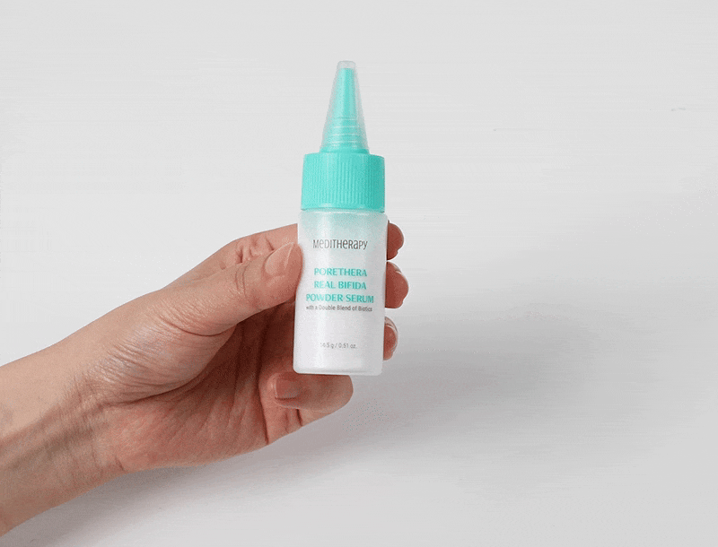 JuzBeauty_JuzBeautyMalaysia_JuzPretty_Authentic_Kbeauty_Malaysia_Skin_Care_Cosmetics_K-beauty_Health_Care_korean_streetwear_MEDITHERAPY Porethera Real Bifida Powder Serum 微毛孔益生菌粉末精华3