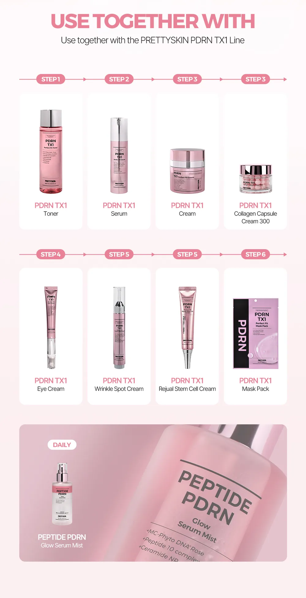 JuzBeauty_JuzBeautyMalaysia_JuzPretty_Authentic_Kbeauty_Malaysia_Skin_Care_Cosmetics_K-beauty_Health_Care_korean_streetwear_PRETTYSKIN PDRN TX1 Perfect Fit Rejual Stem Cell Cream PRETTY SKIN 粉PDRN干细胞面霜6