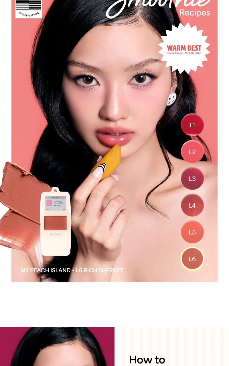 JuzBeauty_JuzBeautyMalaysia_JuzPretty_Authentic_Kbeauty_Malaysia_Skin_Care_Cosmetics_K-beauty_Health_Care_korean_streetwear_ENTROPY Slide-Up Lip & Cheek Smoothie Edition MP3耳机唇颊两用腮红18