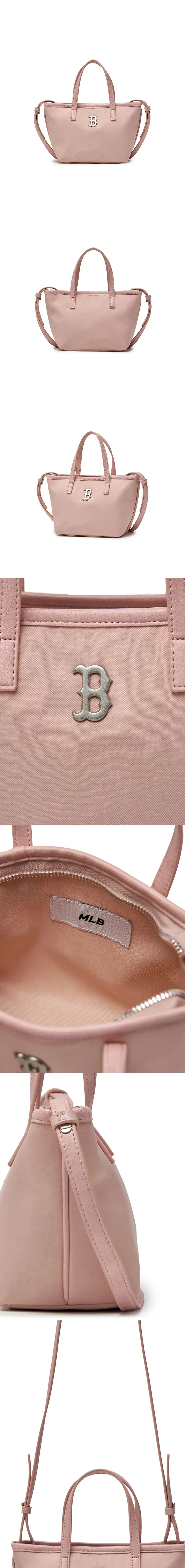 JuzBeauty_JuzBeautyMalaysia_JuzPretty_Authentic_Kbeauty_Malaysia_Skin_Care_Cosmetics_K-beauty_Health_Care_korean_streetwear_MLB 3ACRVN16N Basic Vintage Nylon Mini Crossbody Bag 迷你饺子包1