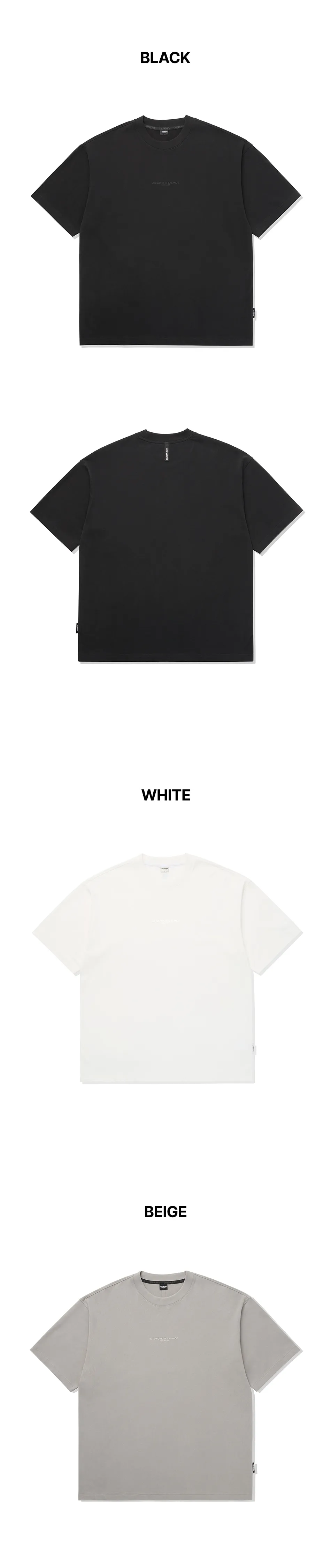 JuzBeauty-JuzBeautyMalaysia-JuzPretty-Authentic-Kbeauty-Malaysia-Skin-Care-Cosmetics-K-beauty-Health-Care-LIFEWORK Minimal Lettering Logo T-Shirt Tee LW262TS418 上衣3