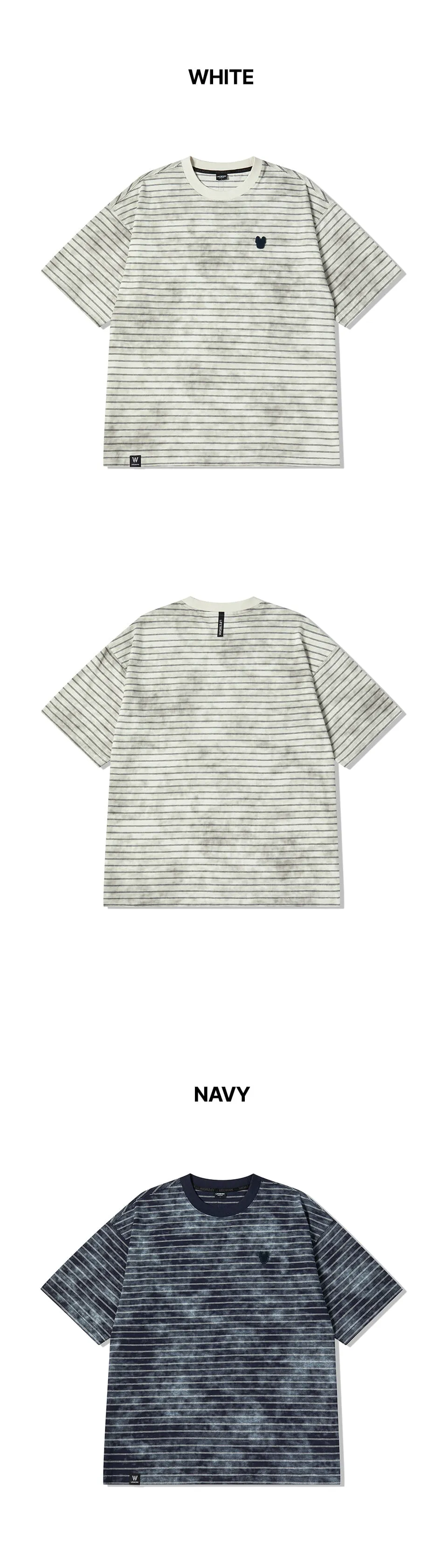 JuzBeauty-JuzBeautyMalaysia-JuzPretty-Authentic-Kbeauty-Malaysia-Skin-Care-Cosmetics-K-beauty-Health-Care-LIFEWORK Vintage Hayes Striped Short Sleeve T-Shirt Tee LW262TS408 上衣3