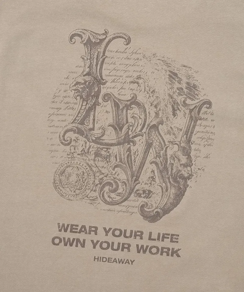 JuzBeauty-JuzBeautyMalaysia-JuzPretty-Authentic-Kbeauty-Malaysia-Skin-Care-Cosmetics-K-beauty-Health-Care-LIFEWORK Vintage Balance Print Short Sleeve T-shirt Tee LW262TS423 上衣13
