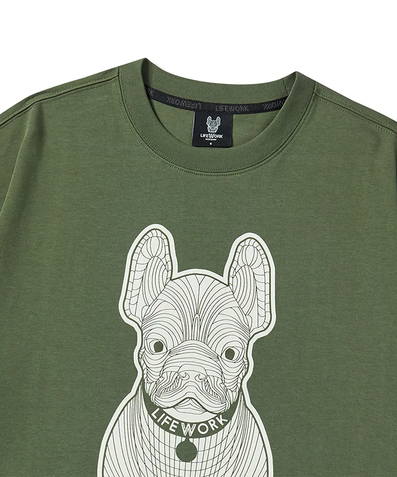 JuzBeauty-JuzBeautyMalaysia-JuzPretty-Authentic-Kbeauty-Malaysia-Skin-Care-Cosmetics-K-beauty-Health-Care-LIFEWORK (Unisex) New Radog Printed Short Sleeve T-shirt Tee LW265TS982 上衣22