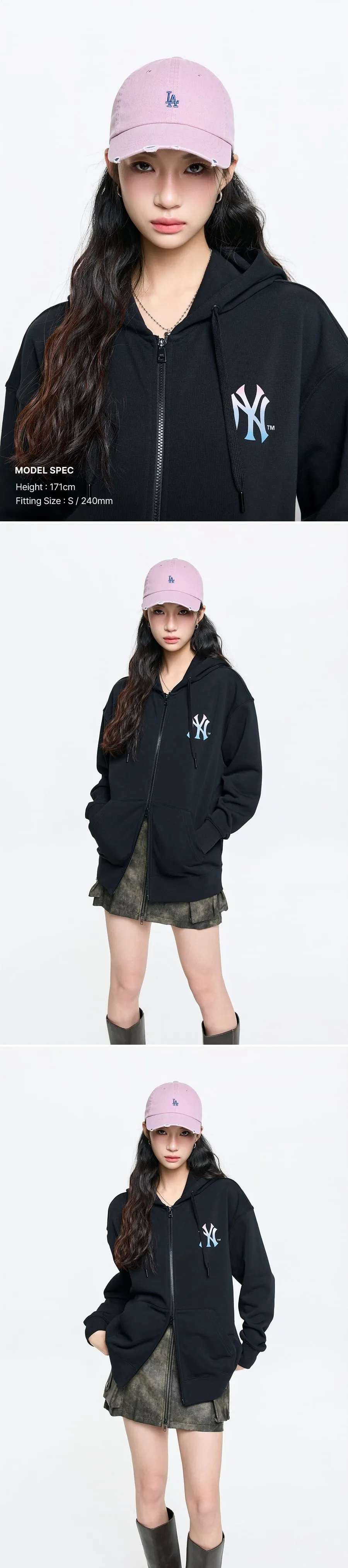 JuzBeauty_JuzBeautyMalaysia_JuzPretty_Authentic_Kbeauty_Malaysia_Skin_Care_Cosmetics_K-beauty_Health_Care_korean_streetwear_MLB Vintage Nano Unstructured Ball Cap 3ACPB096N 帽2