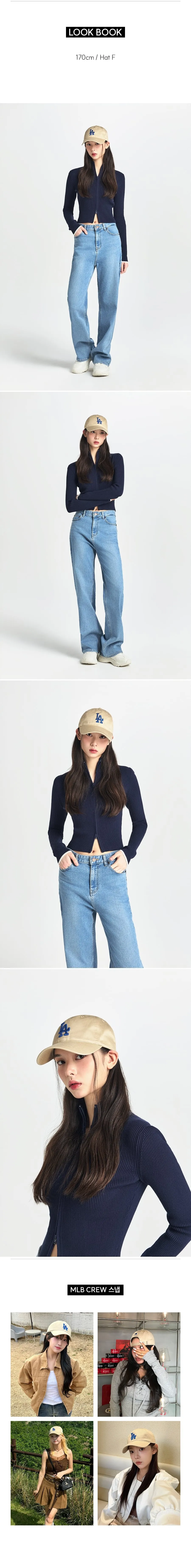 JuzBeauty_JuzBeautyMalaysia_JuzPretty_Authentic_Kbeauty_Malaysia_Skin_Care_Cosmetics_K-beauty_Health_Care_korean_streetwear_MLB Ace Unstructured Ball Cap 3ACP6601N 帽1