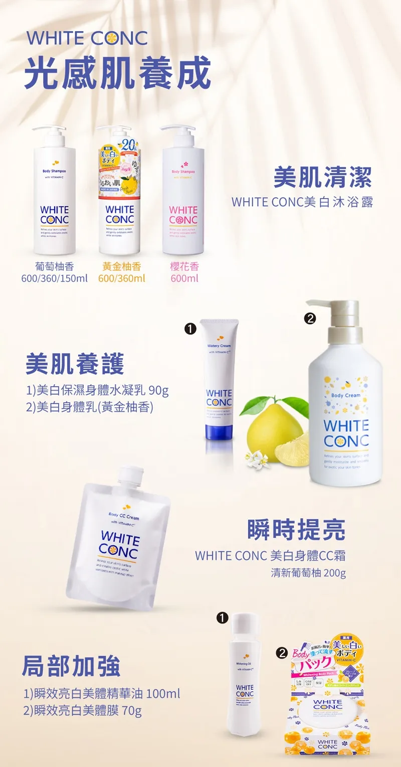 JuzBeauty_JuzBeautyMalaysia_JuzPretty_Authentic_Kbeauty_Malaysia_Skin_Care_Cosmetics_K-beauty_Health_Care_korean_streetwear_MARNA COSMETICS WHITE CONC Body Cream Golden Yuzu 美白身体乳 黄金柚香2