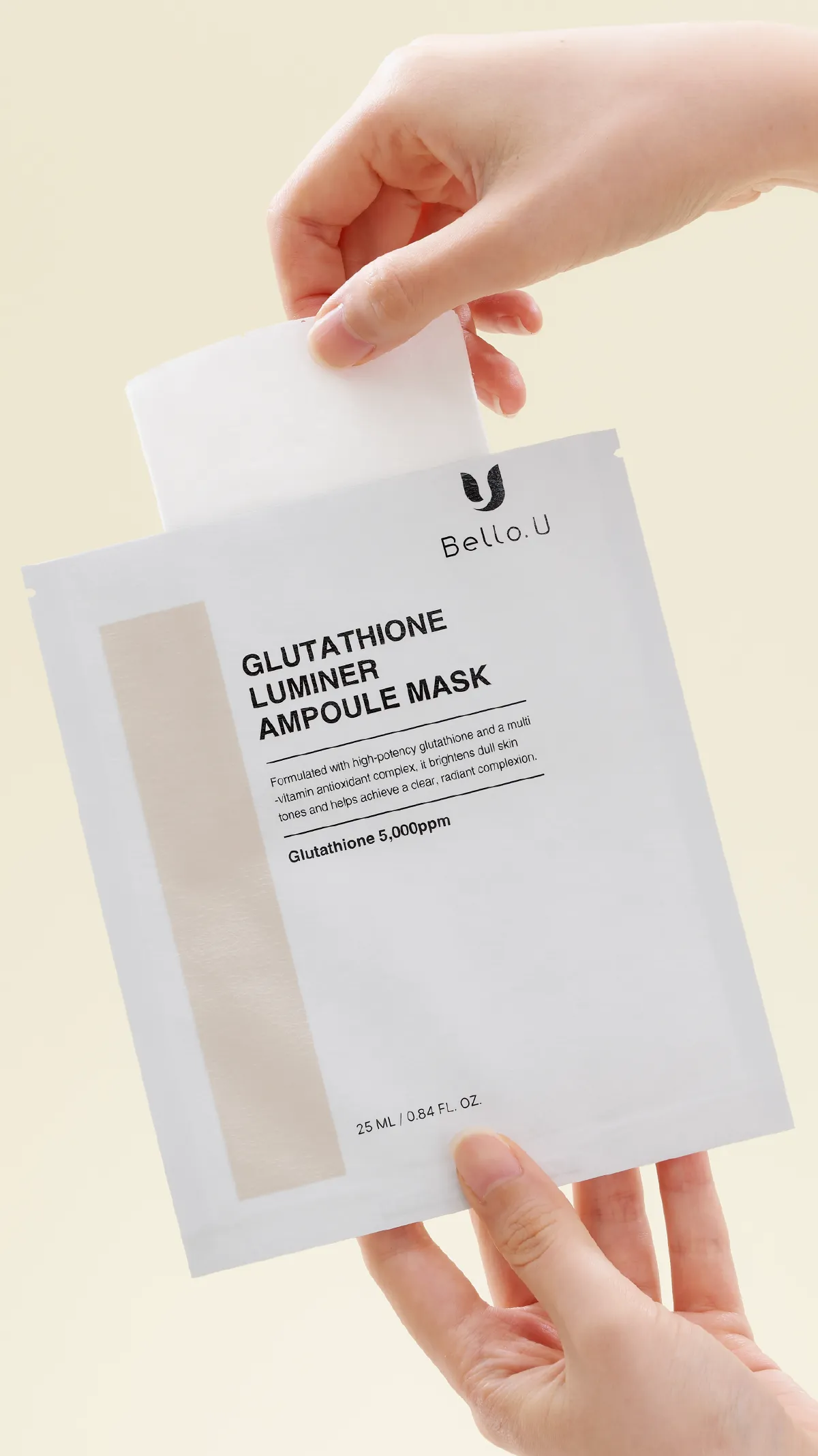 JuzBeauty_JuzBeautyMalaysia_JuzPretty_Authentic_Kbeauty_Malaysia_Skin_Care_Cosmetics_K-beauty_Health_Care_korean_streetwear_BELLO U Glutathione Liposome Ampoule Mask 谷胱甘肽面膜20