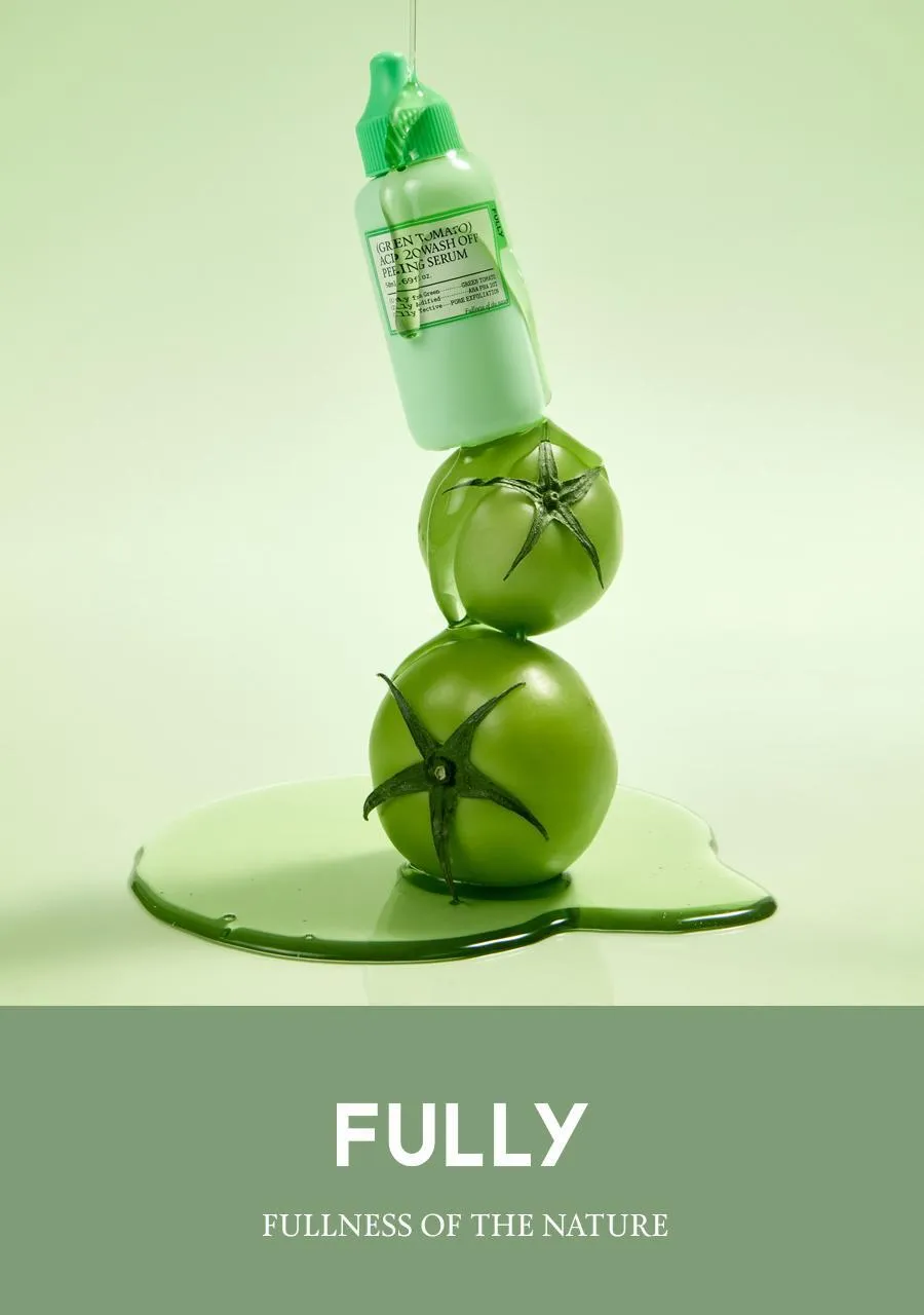 JuzBeauty_JuzBeautyMalaysia_JuzPretty_Authentic_Kbeauty_Malaysia_Skin_Care_Cosmetics_K-beauty_Health_Care_korean_streetwear_FULLY Green Tomato Acid 20 Wash-Off Peeling Serum 绿番茄 Acid 20 焕肤精华4