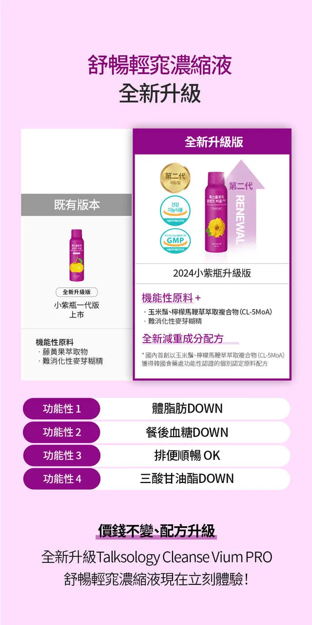 JuzBeauty_JuzBeautyMalaysia_JuzPretty_Authentic_Kbeauty_Malaysia_Skin_Care_Cosmetics_K-beauty_Health_Care_korean_streetwear_FOODOLOGY Talksology Cleanse Vium PRO 红瓶燃脂排毒饮PRO51