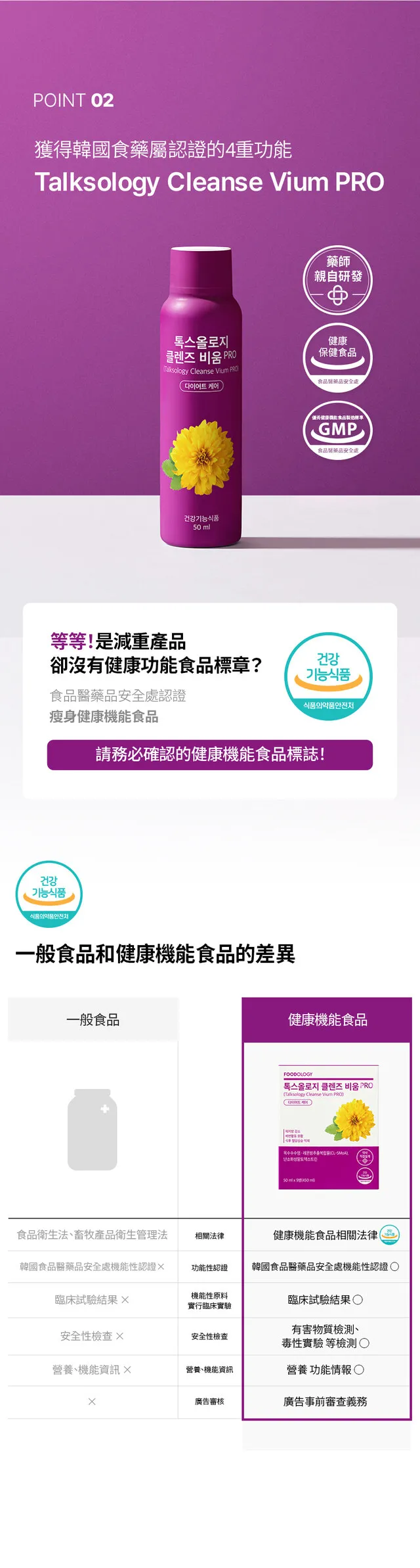 JuzBeauty_JuzBeautyMalaysia_JuzPretty_Authentic_Kbeauty_Malaysia_Skin_Care_Cosmetics_K-beauty_Health_Care_korean_streetwear_FOODOLOGY Talksology Cleanse Vium PRO 红瓶燃脂排毒饮PRO46
