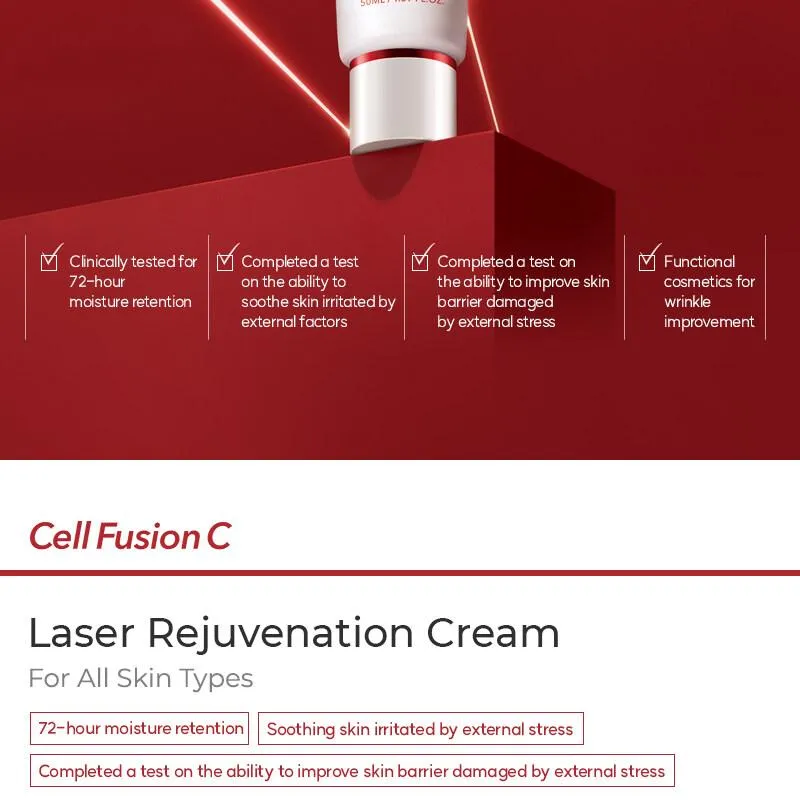 JuzBeauty_JuzBeautyMalaysia_JuzPretty_Authentic_Kbeauty_Malaysia_Skin_Care_Cosmetics_K-beauty_Health_Care_korean_streetwear_CELL FUSION C Laser Rejuvenation Cream Cica积雪草修护面霜7