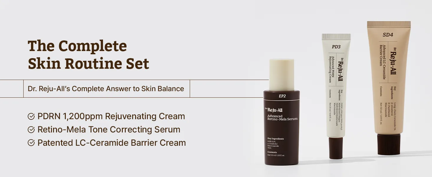 JuzBeauty_JuzBeautyMalaysia_JuzPretty_Authentic_Kbeauty_Malaysia_Skin_Care_Cosmetics_K-beauty_Health_Care_korean_streetwear_DRREJU-ALL 3-Step Advanced Skincare System Gift Set DRREJUALL 高级礼盒限量套装3