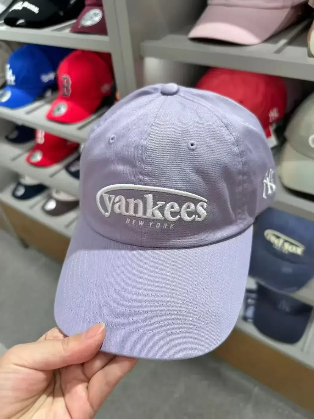 JuzBeauty_JuzBeautyMalaysia_JuzPretty_Authentic_Kbeauty_Malaysia_Skin_Care_Cosmetics_K-Beauty_Health_Care_korean_streetwear_US_Luxury_MLB Jelly Unstructured Ball Cap 3ACPV315N 帽10