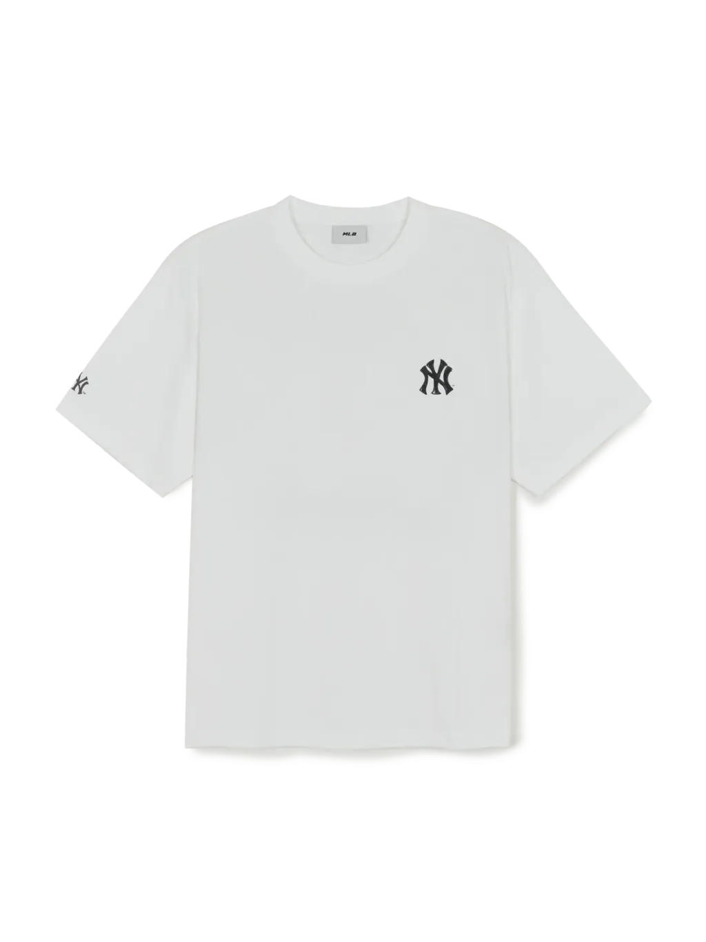 JuzBeauty_JuzBeautyMalaysia_JuzPretty_Authentic_Kbeauty_Malaysia_Skin_Care_Cosmetics_K-Beauty_Health_Care_korean_streetwear_US_Luxury_MLB Basic Simple Street Logo Overfit Short Sleeve T-Shirt Tee 3ATSB0463 上衣4