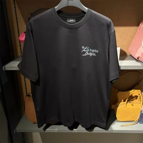 JuzBeauty_JuzBeautyMalaysia_JuzPretty_Authentic_Kbeauty_Malaysia_Skin_Care_Cosmetics_K-Beauty_Health_Care_korean_streetwear_US_Luxury_MLB Sheriff Lettering Semi-Overfit Short Sleeve T-Shirt Tee 3ATSB8263 上衣10