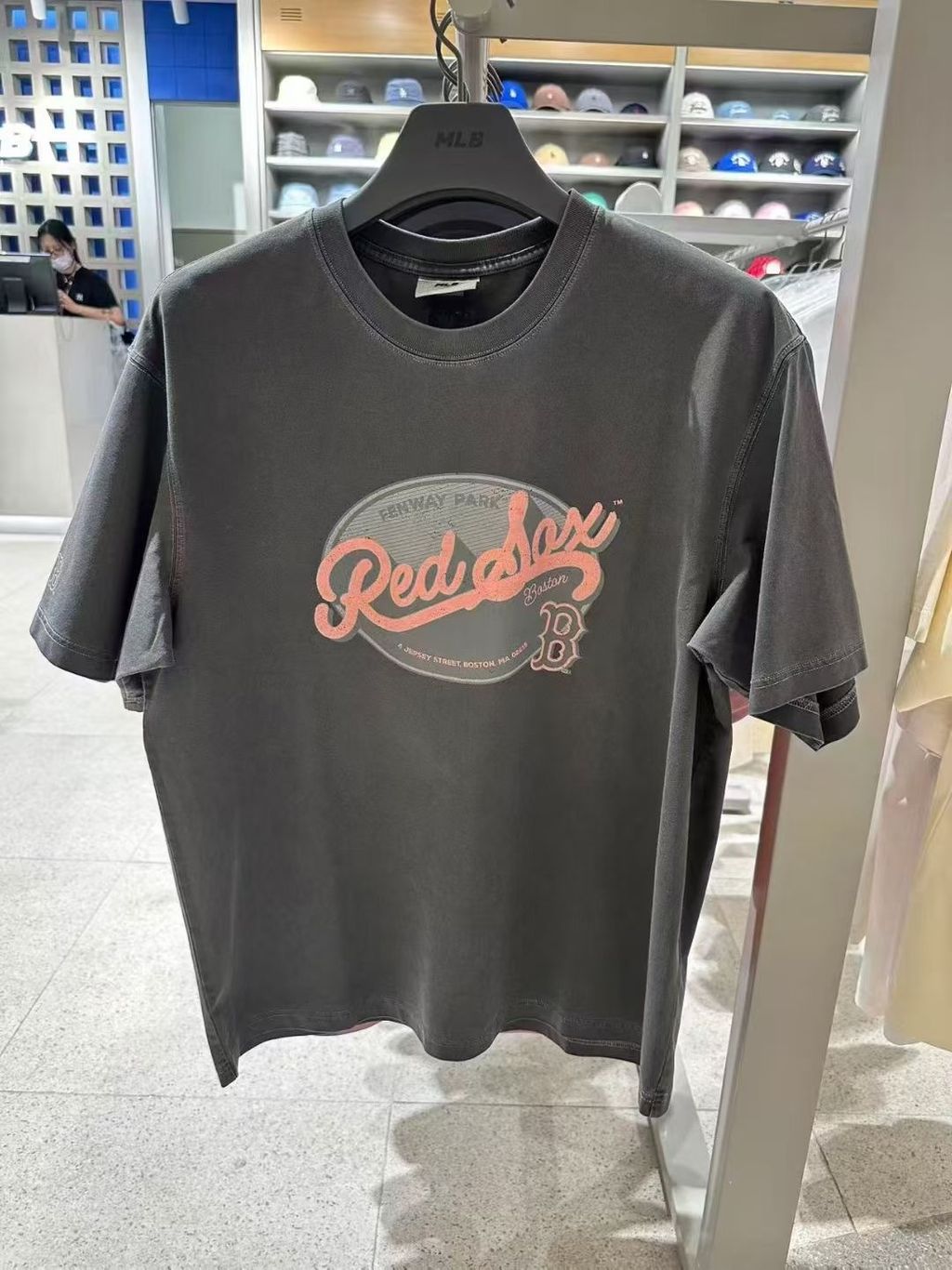 JuzBeauty_JuzBeautyMalaysia_JuzPretty_Authentic_Kbeauty_Malaysia_Skin_Care_Cosmetics_K-Beauty_Health_Care_korean_streetwear_US_Luxury_MLB Vintage Washed Graphic Short Sleeve T-Shirt Tee 3ATSV1463 上衣7