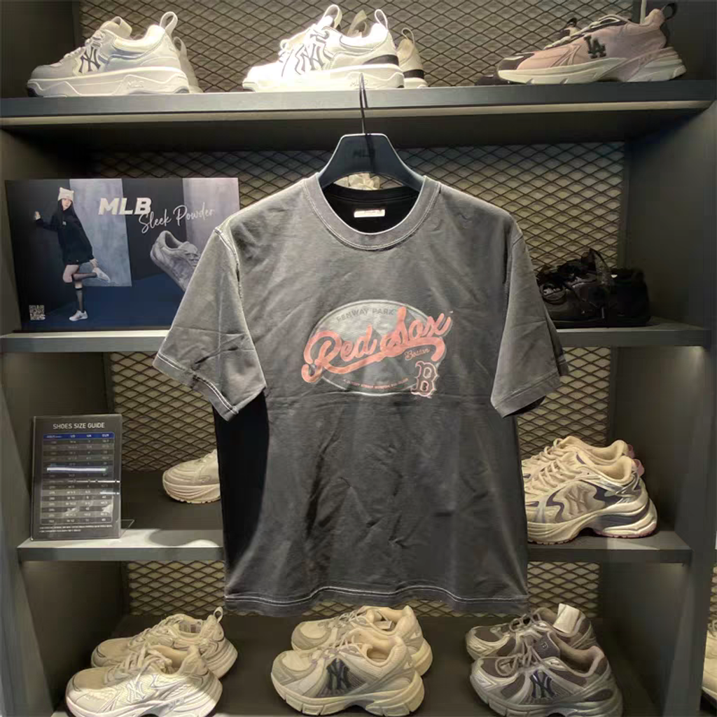 JuzBeauty_JuzBeautyMalaysia_JuzPretty_Authentic_Kbeauty_Malaysia_Skin_Care_Cosmetics_K-Beauty_Health_Care_korean_streetwear_US_Luxury_MLB Vintage Washed Graphic Short Sleeve T-Shirt Tee 3ATSV1463 上衣11