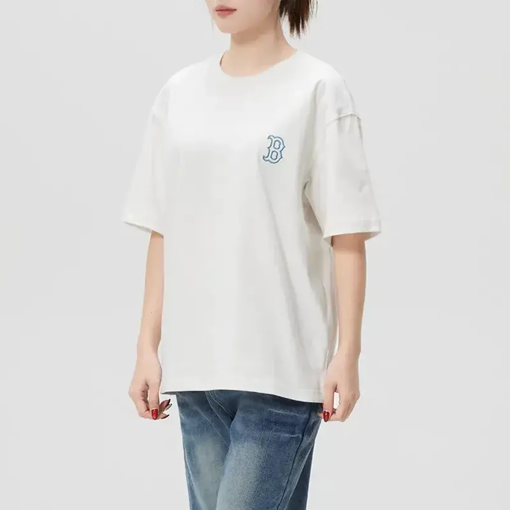 JuzBeauty_JuzBeautyMalaysia_JuzPretty_Authentic_Kbeauty_Malaysia_Skin_Care_Cosmetics_K-Beauty_Health_Care_korean_streetwear_US_Luxury_MLB Vintage Denim-Like Monotiv Overfit Short Sleeve T-Shirt Tee 3ATSM0763 上衣10