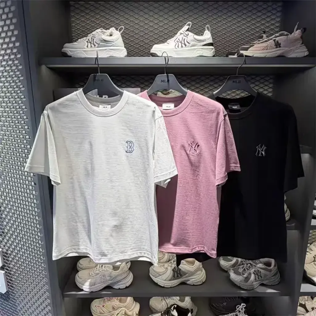 JuzBeauty_JuzBeautyMalaysia_JuzPretty_Authentic_Kbeauty_Malaysia_Skin_Care_Cosmetics_K-Beauty_Health_Care_korean_streetwear_US_Luxury_MLB Vintage Denim-Like Monotiv Overfit Short Sleeve T-Shirt Tee 3ATSM0763 上衣14