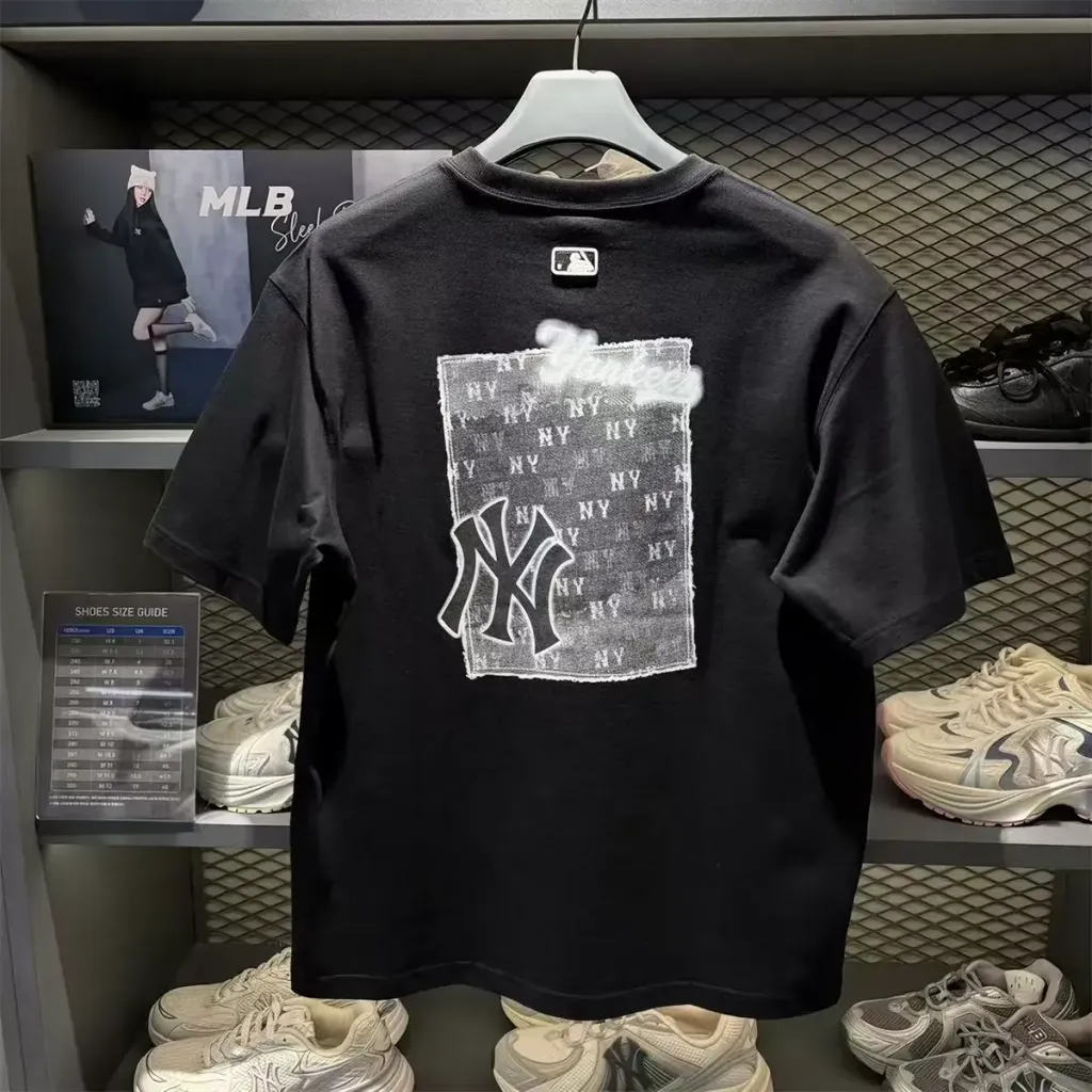 JuzBeauty_JuzBeautyMalaysia_JuzPretty_Authentic_Kbeauty_Malaysia_Skin_Care_Cosmetics_K-Beauty_Health_Care_korean_streetwear_US_Luxury_MLB Vintage Denim-Like Monotiv Overfit Short Sleeve T-Shirt Tee 3ATSM0763 上衣17