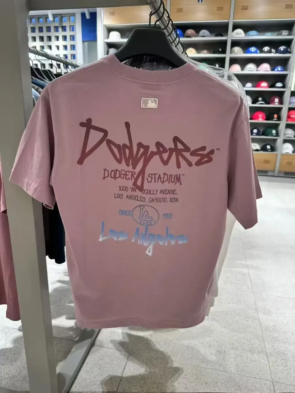 JuzBeauty_JuzBeautyMalaysia_JuzPretty_Authentic_Kbeauty_Malaysia_Skin_Care_Cosmetics_K-Beauty_Health_Care_korean_streetwear_US_Luxury_MLB Basic Street Color Letter Overfit Short Sleeve T-Shirt Tee 3ATSB1563 上衣8