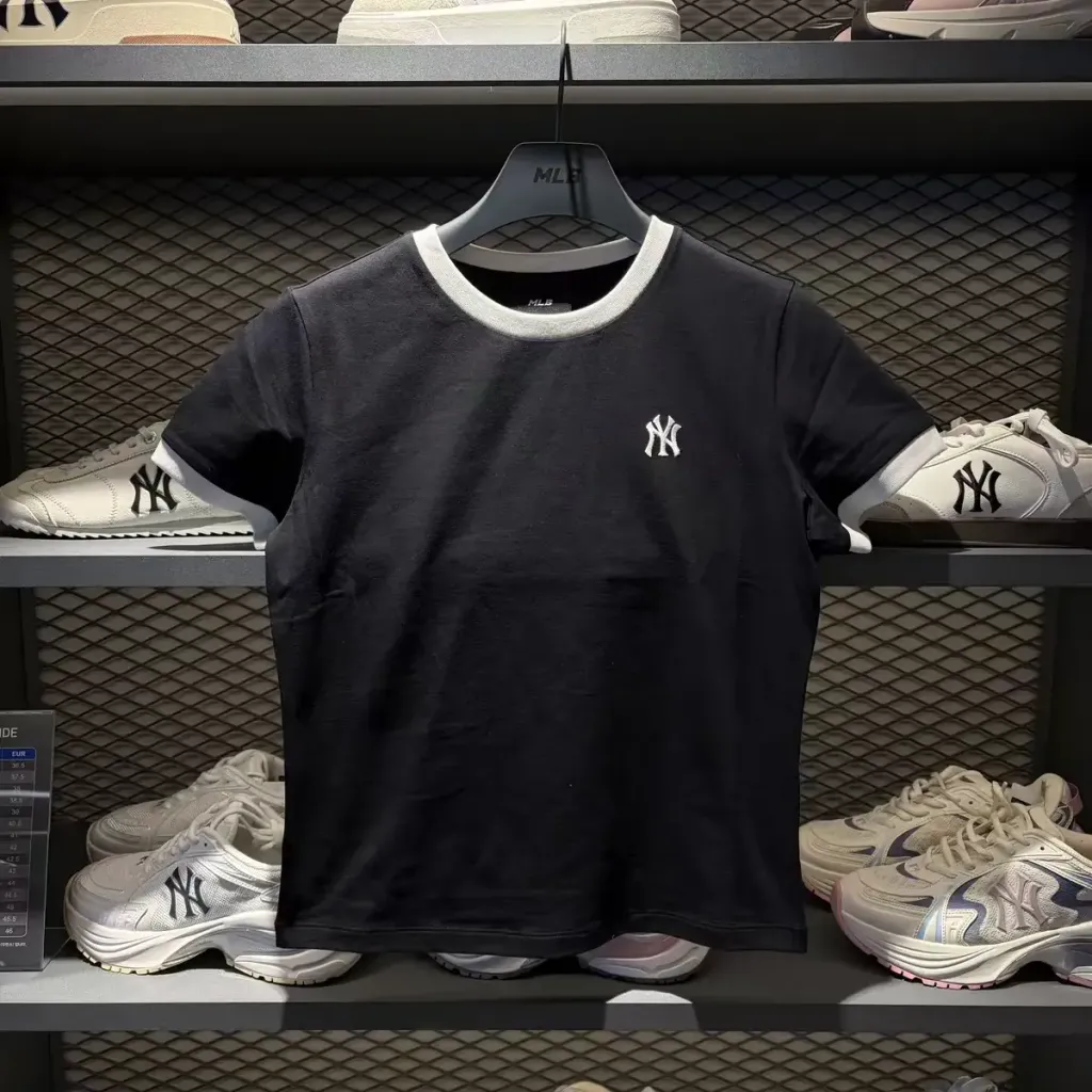 JuzBeauty_JuzBeautyMalaysia_JuzPretty_Authentic_Kbeauty_Malaysia_Skin_Care_Cosmetics_K-Beauty_Health_Care_korean_streetwear_US_Luxury_MLB Women's Basic Small Logo Ringer T-Shirt Tee 3FTSB0263 女款上衣15