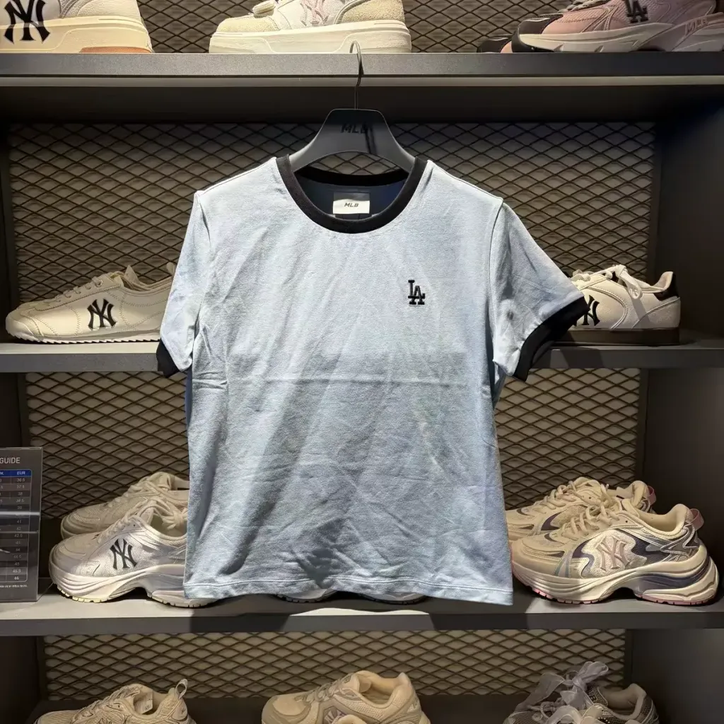 JuzBeauty_JuzBeautyMalaysia_JuzPretty_Authentic_Kbeauty_Malaysia_Skin_Care_Cosmetics_K-Beauty_Health_Care_korean_streetwear_US_Luxury_MLB Women's Basic Small Logo Ringer T-Shirt Tee 3FTSB0263 女款上衣14