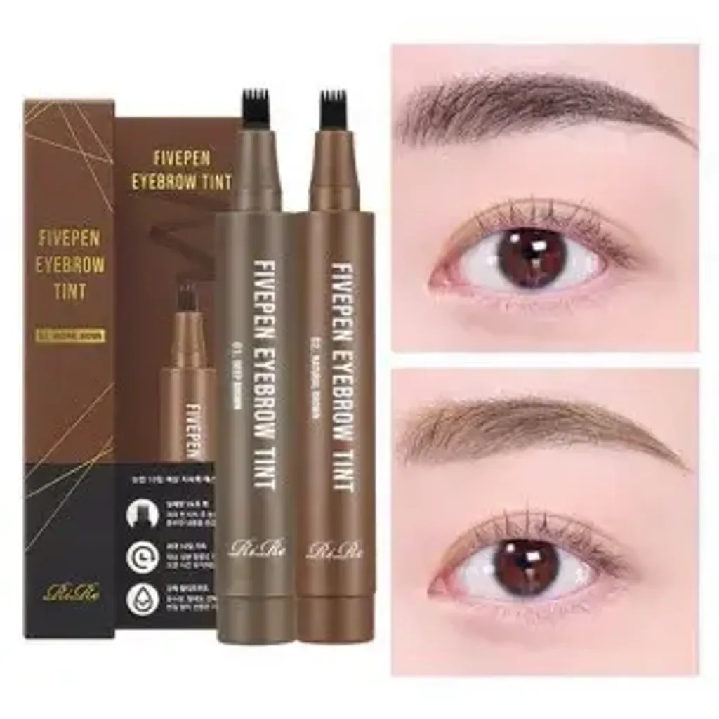 JuzBeauty_JuzBeautyMalaysia_JuzPretty_Authentic_Kbeauty_Malaysia_Skin_Care_Cosmetics_K-beauty_Health_Care_korean_streetwear_RiRe FivePen Eyebrow Tint 五叉染眉笔3