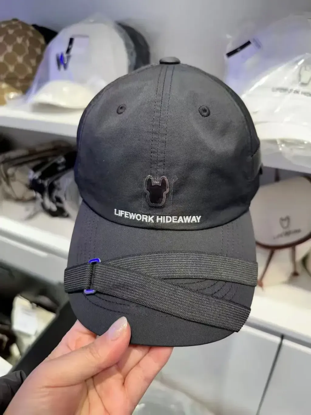 JuzBeauty_JuzBeautyMalaysia_JuzPretty_Authentic_Kbeauty_Malaysia_Skin_Care_Cosmetics_K-Beauty_Health_Care_korean_streetwear_US_Luxury_LIFEWORK New Technical Webbing Soft Ball Cap LW265CP203 帽5