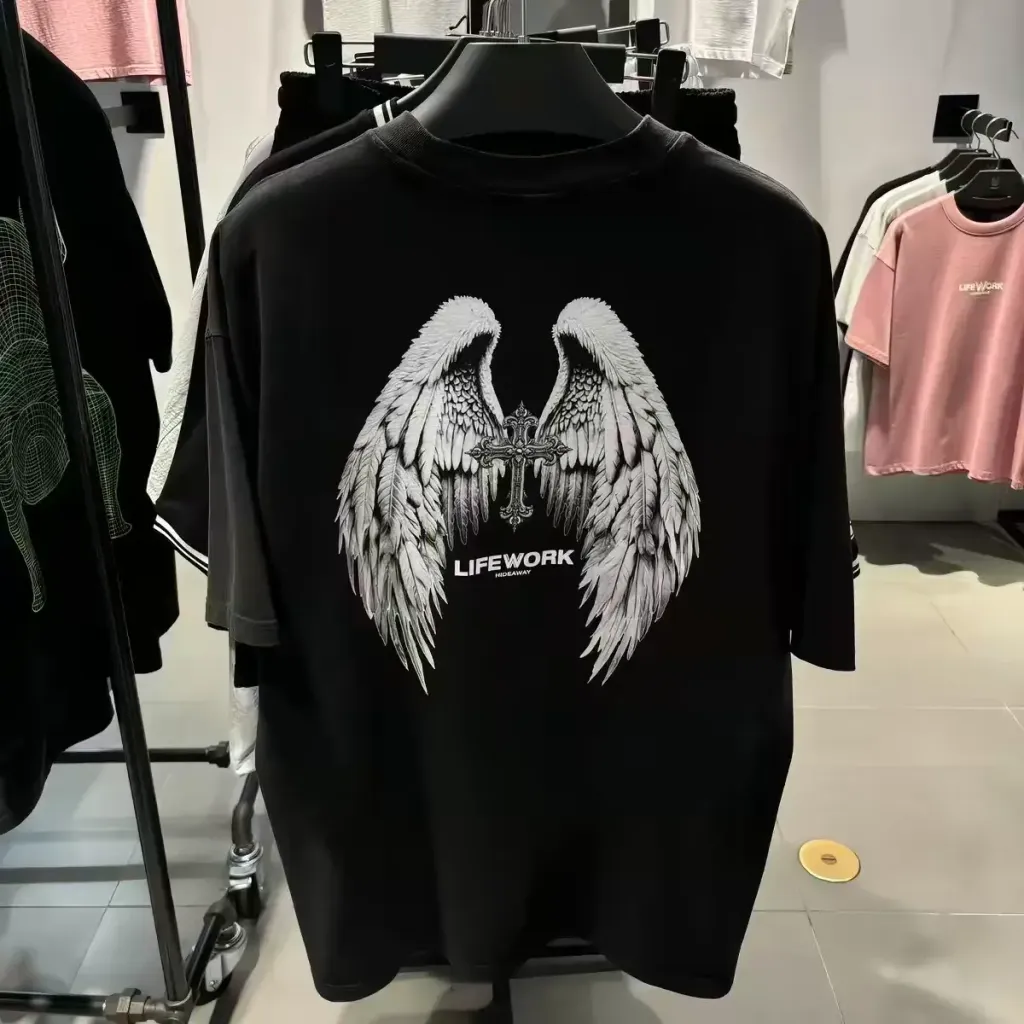 JuzBeauty_JuzBeautyMalaysia_JuzPretty_Authentic_Kbeauty_Malaysia_Skin_Care_Cosmetics_K-Beauty_Health_Care_korean_streetwear_US_Luxury_LIFEWORK Garment Chrome Short Sleeve T-Shirt Tee LW252TS416 上衣8