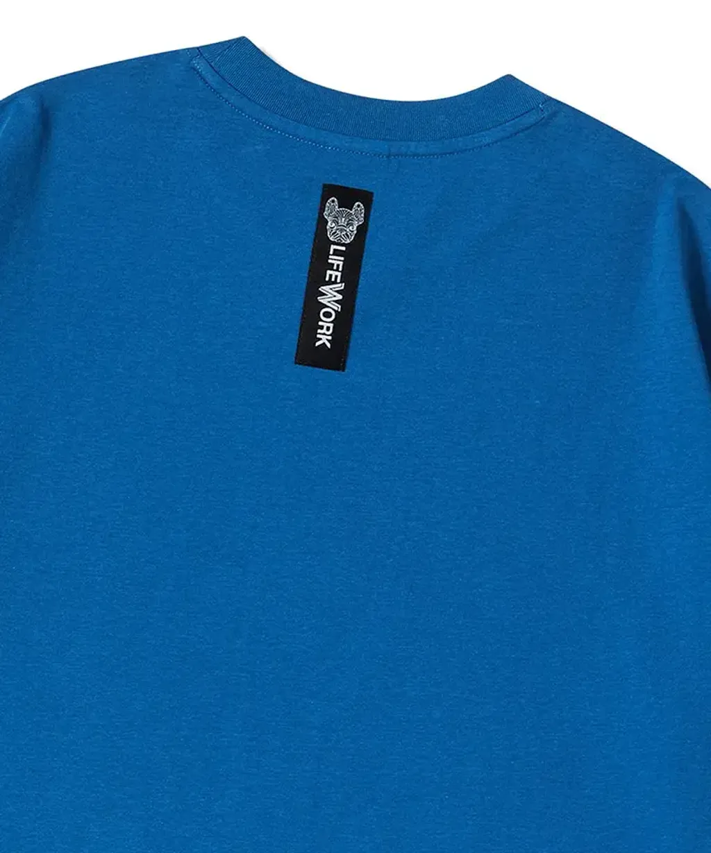 JuzBeauty_JuzBeautyMalaysia_JuzPretty_Authentic_Kbeauty_Malaysia_Skin_Care_Cosmetics_K-Beauty_Health_Care_korean_streetwear_US_Luxury_LIFEWORK Flag Hipdog Short Sleeve T-Shirt Tee LW252TS422 上衣1