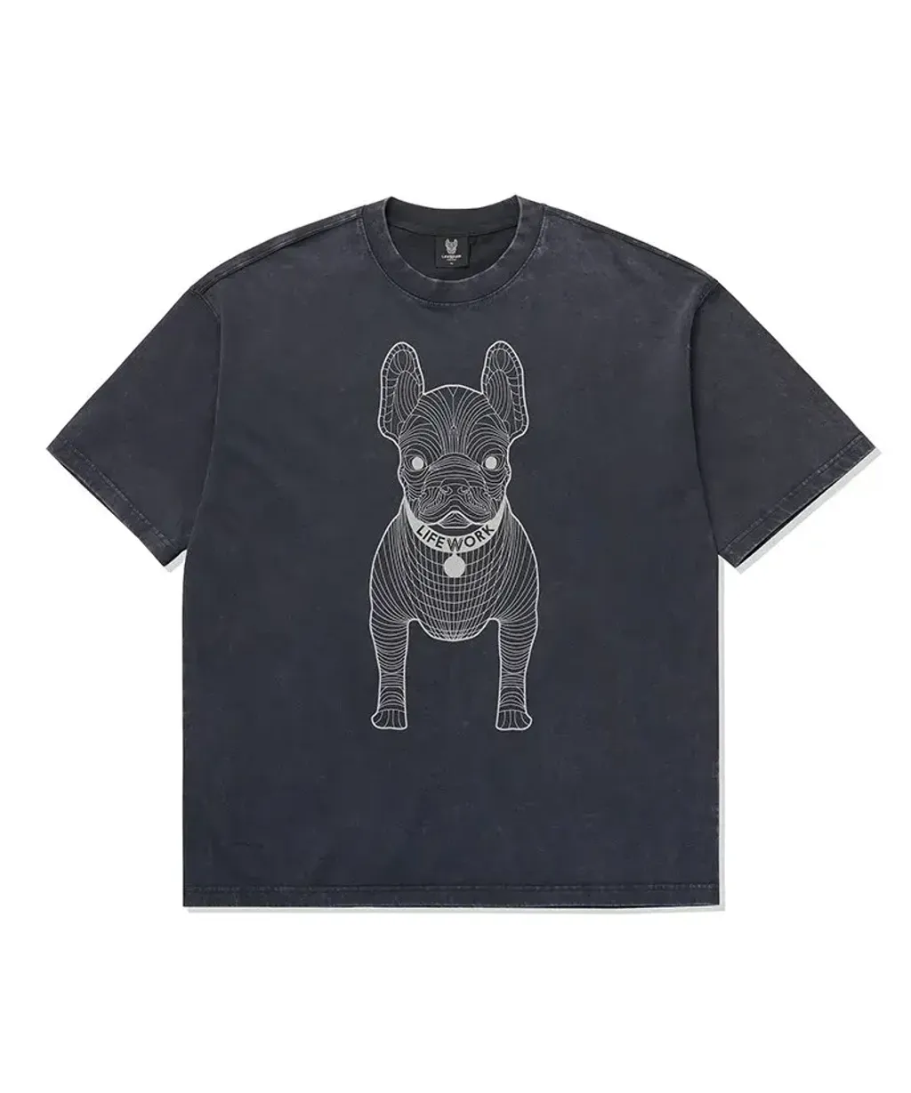 JuzBeauty_JuzBeautyMalaysia_JuzPretty_Authentic_Kbeauty_Malaysia_Skin_Care_Cosmetics_K-Beauty_Health_Care_korean_streetwear_US_Luxury_LIFEWORK Garment-dyed Big Radog Short Sleeve T-Shirt Tee LW265TS991 上衣8