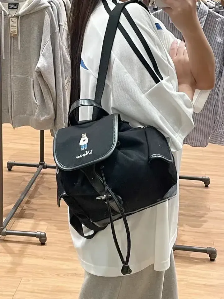 JuzBeauty_JuzBeautyMalaysia_JuzPretty_Authentic_Kbeauty_Malaysia_Skin_Care_Cosmetics_K-Beauty_Health_Care_korean_streetwear_US_Luxury_WHOAU Steve Canvas Backpack WHBGG2221A 双肩背包7